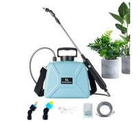 Potente nebulizzatore elettrico, spruzzatore d'acqua manuale per giardino, spruzzatore per piante con apertura larga e funzionamento senza sforzo per patio, prato, giardino e patio
