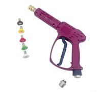 Potente pistola idropulitrice da 3600 PSI con 5 ugelli per varie attività di pulizia a caldo e freddo