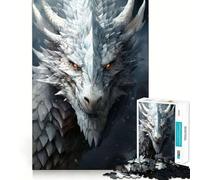 Potente puzzle a forma di drago da 1000 pezzi per ragazzi, stimola la memoria, rilassante e divertente, con un design accattivante e una piacevole sorpresa 38x26cm