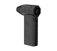 Potente soffiatore d'aria, batteria ricaricabile da 3000 mAh, strumenti per barbecue, dispositivo portatile per attività all'aperto come campeggio, barbecue e barbecue