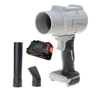 Potente soffiatore senza fili da 21 V, design violento, per uso domestico ed esterno, ideale per prati e terrazze, aria ad alta pressione