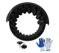 Potente strumento di ripristino delle punte da trapano affila punte da 2 a 13 mm con compatibilità per smerigliatrici angolari (nero)