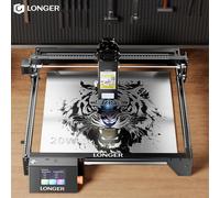 Potente taglierina per incisione con incisore laser RAY5 20W 375x375mm con touch screen Messa a fuoco rapida Protezione per gli occhi Design