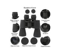 Potente Telescopio 20X50 Binocolo Professionale per Visione Notturna Binocolo Impermeabile per il Birdwatching Caccia Viaggi