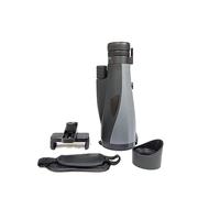 Potente Telescopio Monoculare 10-30×60 For Smartphone Prisma FMC BAK4 Da 60 Mm For Birdwatching, Campeggio, Escursionismo, Caccia(Black)