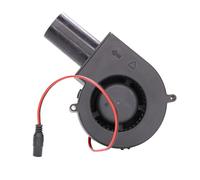 Potente ventilatore ad alta velocità da 12 V con condotto da 3,3 cm adatto per ventilazione efficiente nel cortile e nella lavorazione dei metalli, ventilatore ad alta velocità per stufa di