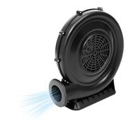 Potente ventilatore ad aria 250 W - 420 m³/h flusso d'aria, pressione 1100 Pa per castelli gonfiabili e tende, cavo UE da 1,5 m (220 V) per castelli commerciali, tende da giardino, scivoli d'acqua.