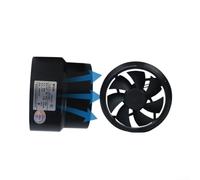 Potente ventilatore da 12 V, ventola da 100 - 110 mm, con flusso d'aria di 110 m³/h, per interni ed esterni (outlet aria)