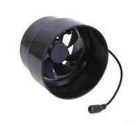 Potente ventilatore di scarico, 12 V, in ABS, a basso rumore, per casa, cucina, bagno, magazzino, 110 x 96 x 90 mm
