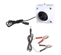 Potente ventola di scarico da 12 V, 50 mm, a basso rumore, 50 db, adatta per la rimozione in cucine e bagni per l'estrazione dell'aria interna