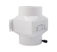 Potente ventola di scarico in linea da 12 V, 75/100 mm, progettata per un funzionamento silenzioso e un flusso d'aria efficace in spazi interni come cucine e camere da letto (4" 100 mm)