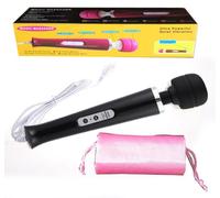 potente Vibratore magic massage Dildo nero super wand enorme bacchetta orgasmo +