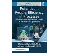 Shannon Flumerfelt, PhD Michael Lerch Potential in People, Efficienc (Tascabile)