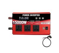 Potenza Convertitore Convertitore Di Tensione Per Auto 12V/24V 48V/60V 60V/72V A 220V 15000W 3 Prese 8 Porte USB Doppie - Campeggio
