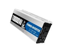 Potenza Convertitore Convertitore Portatile 10000W 12V/24V/48V CC 220V CA Presa Universale Porta USB Backup Domestico Camper Solare Uso Esterno Certificato CE(48V,110V 60Hz)