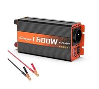 Potenza Convertitore DC 12V A AC 220V 60HZ Presa UE 1600W LED Trasformatore Convertitore Voltmetro Inverter A Onda Sinusoidale PER Pura