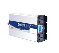 Potenza Convertitore Inverter Onda Sinusoidale Per Pura 3000W/4000W/5000W Doppia Presa DC 12V 24V 48V AC 220V Convertitore Tensione Veicolo Alta Potenza(5000W remote,60V,230V 50HZ)