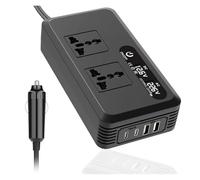 Potenza Convertitore Trasformatore Tensione USB Montato Inverter Auto Portatile Da 200 W DC 12V A AC 110 V/220 V Clip Per Batteria Conversione