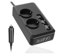 Potenza Convertitore Trasformatore Tensione USB Montato Inverter Auto Portatile Da 200 W DC 12V A AC 110 V/220 V Clip Per Batteria Conversione