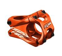 FUNN Attacco manubrio Crossfire - 31,8 x 35 mm in lega leggera e resistente per MTB/BMX, Arancione