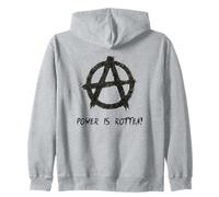 "Potenza è marcio!", Punks, punk-rock, anarchia Felpa con Cappuccio