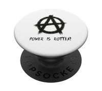 "Potenza è marcio!", Punks, punk-rock, anarchia PopSockets PopGrip Adesivo
