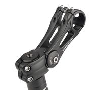 Potenza Manubrio - Prolunga Manubrio Bici 31.8 Mm,Alluminio per Sentieri Competizione Città Gruppi Esterni