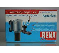Potenza Powerhead Acquario RENA 2000 per Tutti gli Acquari 1400 Litri per Ora