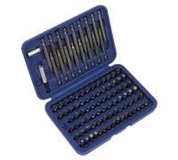 Potenza Strumento/Sicurezza Set di Punte 99pc Lungo & Corto AK2099 Sealey Nuovo