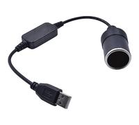 Potenzia il tuo viaggio con l'adattatore da USB A a 12V con dissipazione del calore, perfetto per tutti i dispositivi elettronici della tua