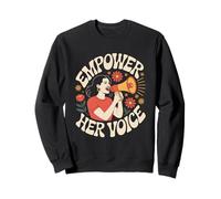Potenzia la Sua Voce Donne Empowerment Uguaglianza delle Donne Felpa