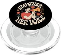 Potenzia la sua voce Donne Empowerment Uguaglianza delle donne PopSockets PopGrip per MagSafe