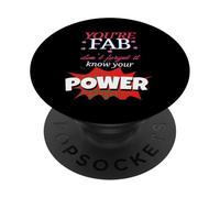 Potenziare la tipografia al neon PopSockets PopGrip Adesivo