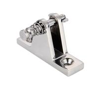 Potenziati Acciaio Inox Dritto Deck Cerniera Supporto per Bimini Top O Calotta