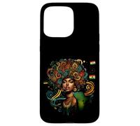Potenziato bellezza africana vibrante arte afro Custodia per iPhone 15 Pro Max