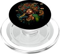 Potenziato bellezza africana vibrante arte afro PopSockets PopGrip per MagSafe