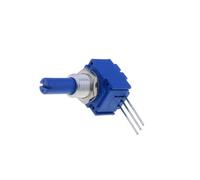 Potenziometro 91A1A-B28-D15L: assiale 1 rotazione 10kΩ ±20% 1W logarytmico BO...