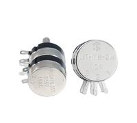 Potenziometro a film di carbone a singolo WTH118 doppia regolazione della velocità RV24YG20S 1K2K 5K 10K 220K 470K1M(Poten.+A03 knob,WTH118 10k)