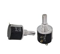 Potenziometro a filo avvolto multigiro MOD534 1K2K5K10K100K dieci giri 2W con manopola(534 Poten.,10K Euro)