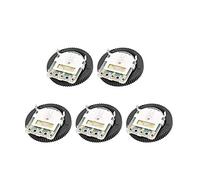 Potenziometro a rotella da 1K Ohm for controllo interruttore volume audio stereo 16x6mm 5 pz Accessori per interruttori industriali
