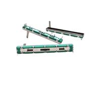 Potenziometro a scorrimento 5 pezzi Resistori variabili for fader mixer potenziometro con rivestimento scorrevole dritto(5pcs B10K)