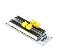 Potenziometro a scorrimento a doppia Modulo sensore analogico con resistenza allo scorrimento lineare da 10K for blocco elettronico del mixer