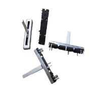 Potenziometro a scorrimento diretto, 4,5 cm, singolo B100K, lunghezza albero 25 mm, 1 pezzo