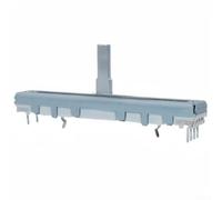Potenziometro a scorrimento diritto lunghezza 60mm con 15mm per console di miscelazione Apc40 e Mkll Corpo in metallo 10kb Dual Gang 6 pin Fader lineare liscio per sistemi di controllo audio