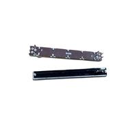 Potenziometro a scorrimento doppio dritto da 10 pezzi 75 mm B10K B50K B100K A20K(50K Ohm)