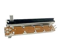 Potenziometro a scorrimento doppio dritto da 75 mm B10K B50K B100K A20K Maniglia lunga 15 mm(10K Ohm)