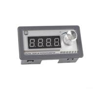 Potenziometro con display digitale, resistore variabile da 10 K Ohm, per controller inverter PLC, automazione PLC, grigio, 79 x 43 mm (20 K)