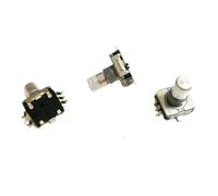 Potenziometro di commutazione Encoder EC11 da 20 pezzi/lotto con interruttore 20 posizioni 20 impulsi lunghezza assiale di 13 mm corsa di pressatura 0,5