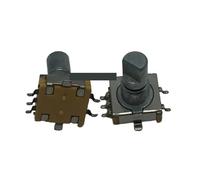 Potenziometro encoder a montaggio superficiale EC11 da 10 pezzi con interruttore di volume, posizione a 30 punti, 15 impulsi, lunghezza asse 13 mm.