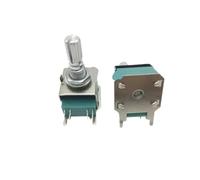 Potenziometro for interruttore a impulsi acustici tipo 16, 2 pezzi, albero da 20 mm, encoder rotativo a 360 gradi, interruttore rotativo